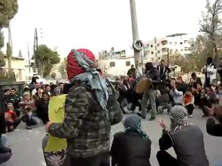 فري برس   كفربطنا جمعة الزحف إلى ساحات الحرية 30 12 2011