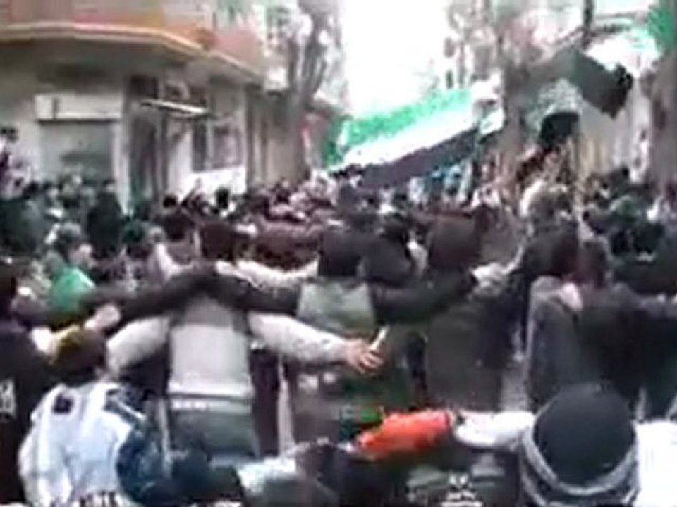 فري برس   حمص باب السباع مظاهرة رااائعة ثورة ثورة سوريا 1 1 2012