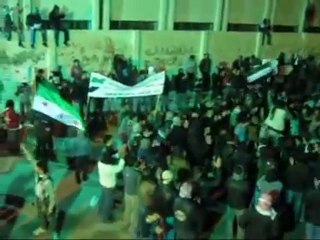 فري برس   الغوطة الشرقية  أحرار كفربطنا جسرين  مسائية 2 1 2012 ج1