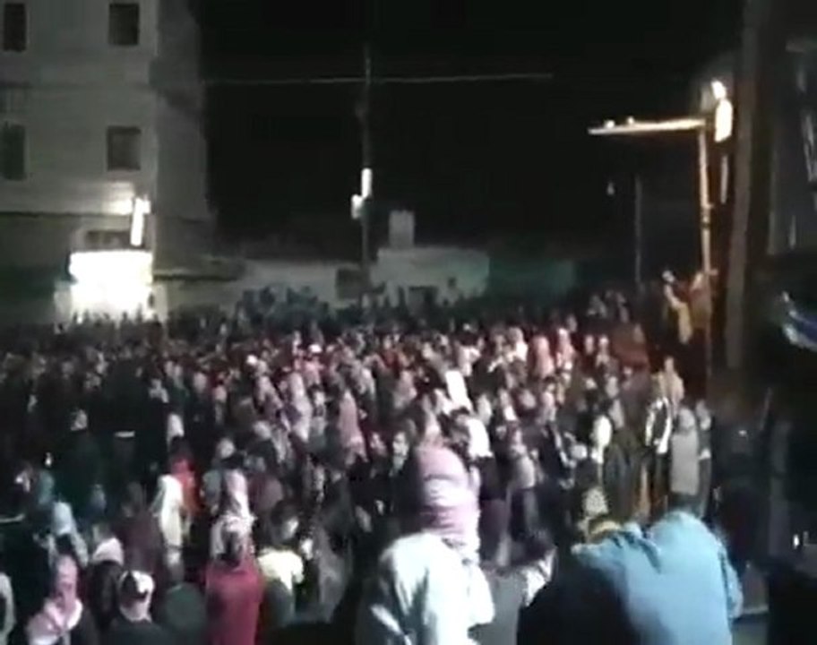 فري برس   حلب  حريتان   قسم الوفاء للشهيد 3 1 2012