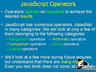 notes about Computer Data Types & Operators