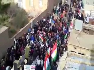 فري برس   عامودا مظاهرة الجمعة رائع للأعلام 6 1 2012 ج2