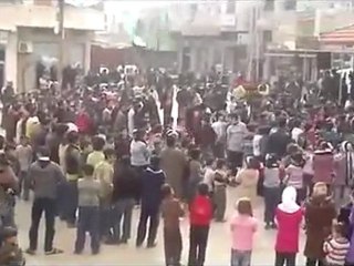 فري برس   حماه   طيبة الامام   مظاهرة نهارية حاشدة 8 1 2012 ج1