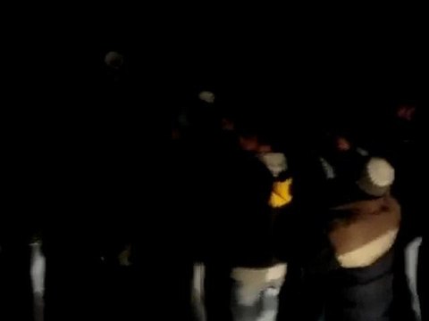 فري برس حوران مدينة الحارة مظاهرة مسائية 16 01 2012 ج2