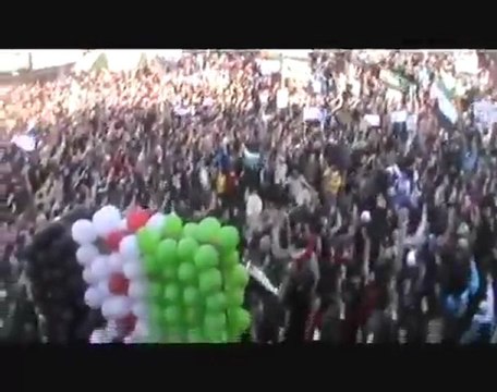 فري برس مدينة ادلب جمعة معتقلي الثورة ما قبل إعلان الجهاد 20 1 2012