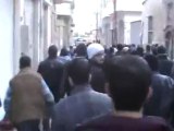 فري برس   تشيع الشهيد محمد مندو القرابيص واطلاق رصاص عليها 21 1 2012