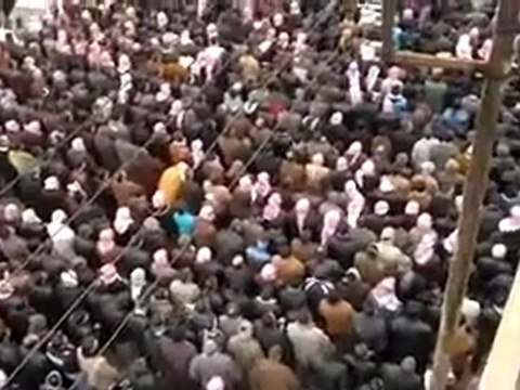 فري برس ادلب تلمنس الشهيد حسين ابراهيم بكور 22 1 2012