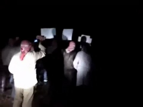 فري برس حلب حي المرجة مظاهرة أحرار المرجة يوم الخميس طاب الموت يا حلب حريتنا للأبد 8 12 2011