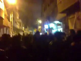 فري برس   ريف دمشق زملكا مظاهرة مسائية حاشدة 8 12 2011