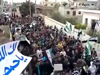 فري برس   درعا عتمان جمعة إضراب الكرامة 9 12 2011