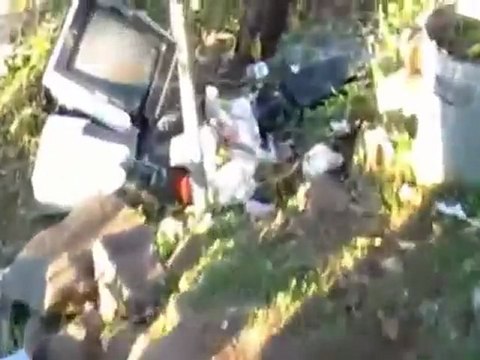 فري برس آثار الدمار في الرستن حمص 25 11 2011