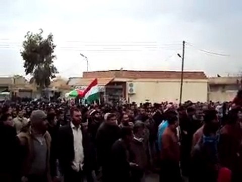 فري برس سرى كانيه راس العين الحسكة جمعة اضراب الكرامة 9 12 2011