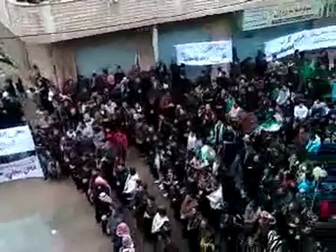 فري برس حماة طيبة الامام جمعة اضراب الكرامة 9 12 2011