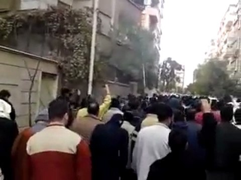 فري برس دوما مظاهرة جامع الهدى جمعة اضراب الكرامة 9 12 2011