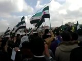 فري برس   مظاهرة أمام السفارة في عمان تنادي بطرد السفير جمعة إضراب الكرامة 9 12 2011