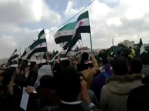 فري برس مظاهرة أمام السفارة في عمان تنادي بطرد السفير جمعة إضراب الكرامة 9 12 2011