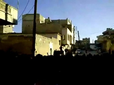 فري برس إدلب معرة النعمان تشييع الشهيد أيمن المنديل 10 12 2011