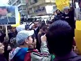 فري برس   النصرة  كلمة الحرائر طرابلس الشام جمعة اضراب الكرامة 9 12 2011