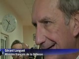 Soldats français tués en Afghanistan: le ministre de la Défense, Gérard Longuet, à Kaboul