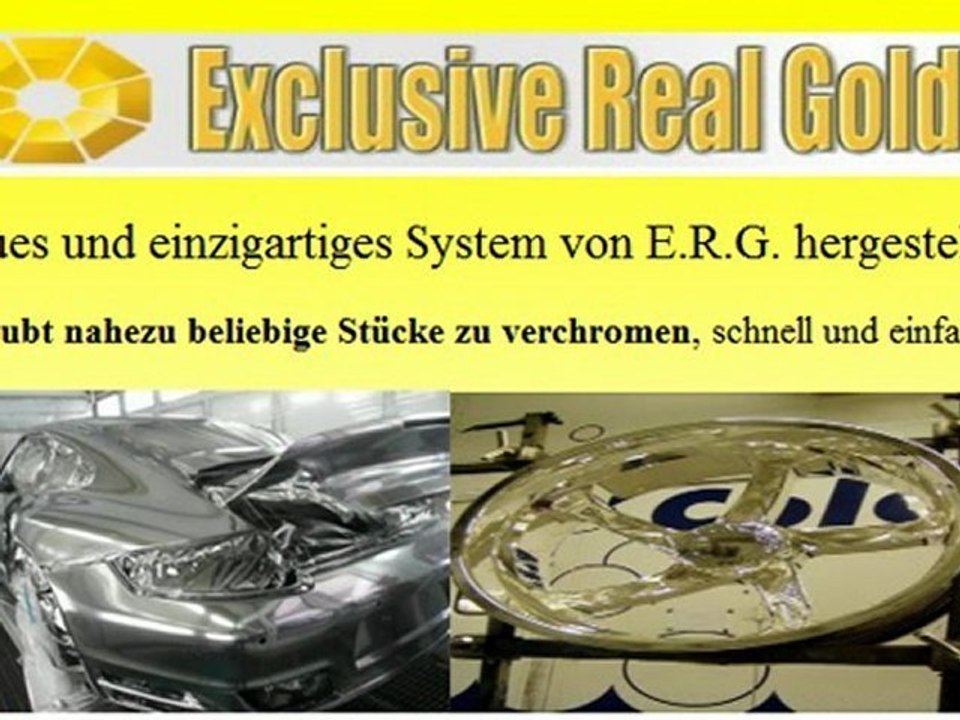 Spray Chrome Mercedes SLR