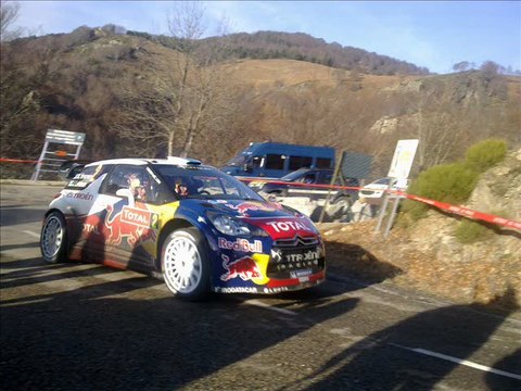 Rally Monte Carlo en Ardèche, au Ray Pic le 18/01/2012