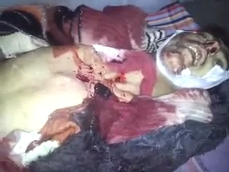 فري برس  ريف دمشق   زملكا الشهيد محمد علي رسلان 9 12 2011