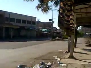 حماه ج3 منطقة الحاضر اول ايام الاضراب 11-12-2011