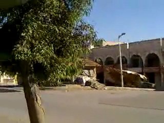 حماه ج2 منطقة الحاضر اول ايام الاضراب 11-12-2011