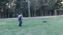 lanzado y caida camara lenta