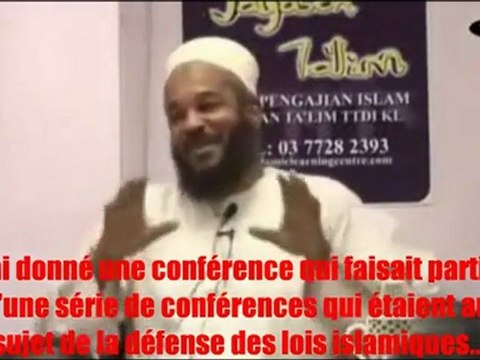 L'Homoxexualité et l'Islam - Dr. Bilal Philips