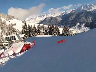 descente vers hauteluce avec seb  - saisies 2012