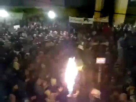 فري برس مدينة مارع ريف حلب احد اضراب الكرامة 11 12 2011