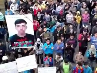 فري بر س  القامشلي قامشلو مظاهرة اضراب الكرمة 11 12 2011