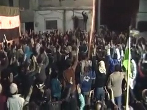 فري برس حمص البياضة يالله تحمي حمص يالله 11 12 2011