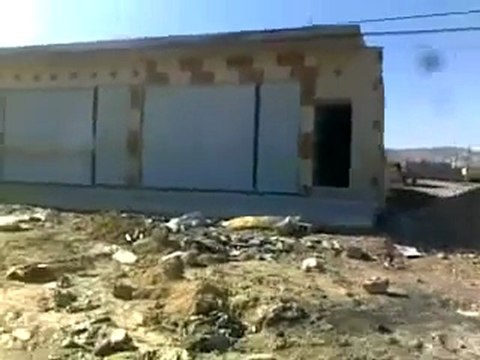 فري برس حمص حسياء إغلاق المحال التجارية في أحد إضراب الكرامة 11 12 2011