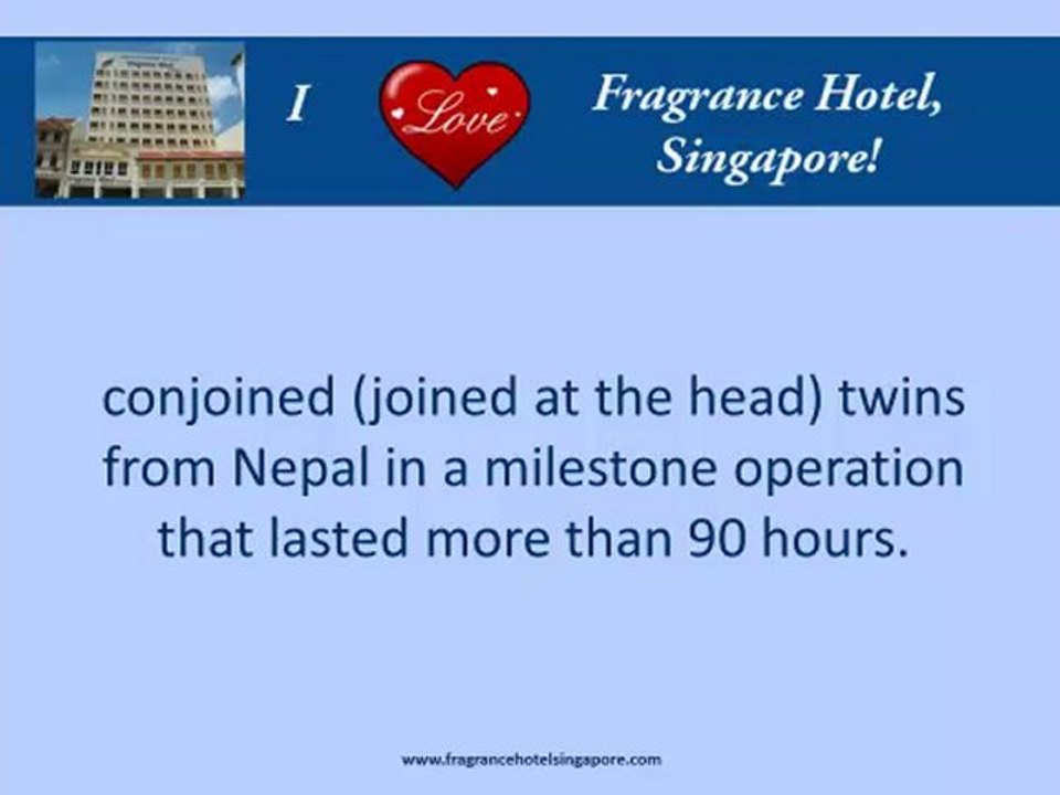 Fragrance Hotel Singapore