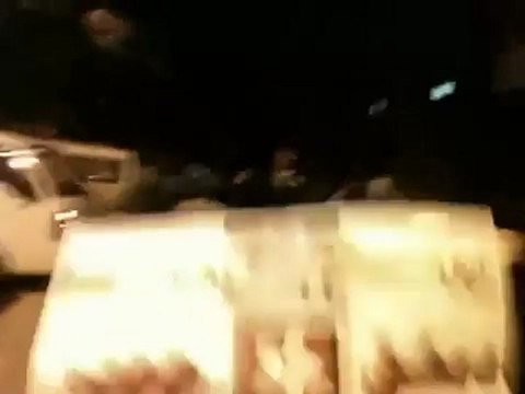 فري برس مسائية نصرة لدوما وتأييداً للإضراب دمشق جوبر 11 12 2011