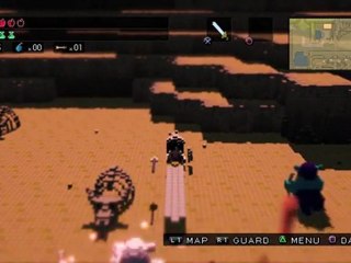 3D Dot Game Heroes gameplay video