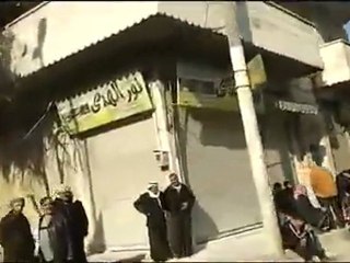 فري برس   مشاركة مدينة الباب بحلب إضراب الكرامة 11 12 2011 ج1