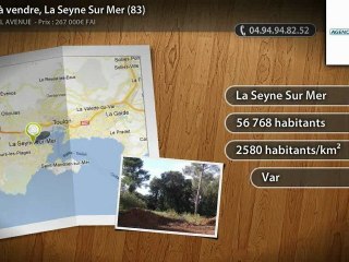 Terrain à vendre, La Seyne Sur Mer (83)