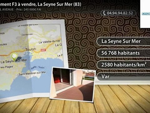 Appartement F3 à vendre, La Seyne Sur Mer (83)