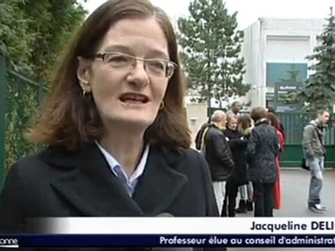 Grève au lycée Maurice Eliot d'Épinay-sous-Sénart