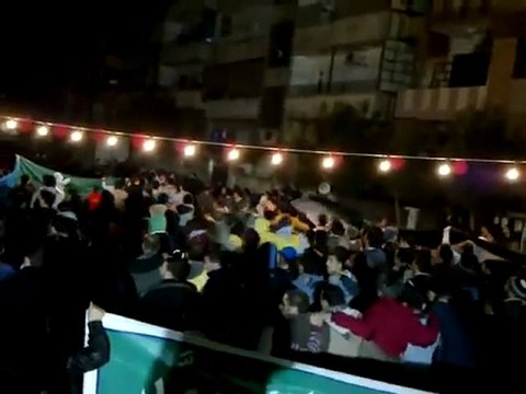 فري برس حمص المحتلة القصور نحنا الحمصية ودينا 13 12 2011