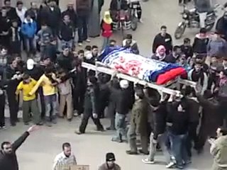 فري برس   إدلب تسيل  الشهيد علي النعسان 14 12 2011