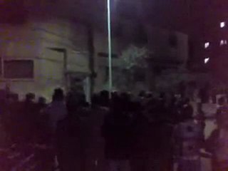 فري برس   حماه القصور نصرة لحي الحميدية 14 12 2011