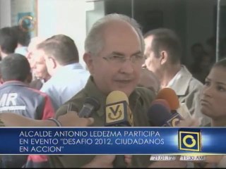 Ledezma: Estaré al servicio del candidato que resulte electo