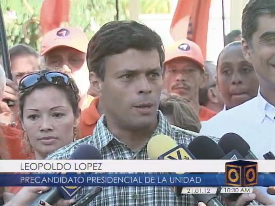López: Si usted se queja de la situación del país, salga a votar el 12F