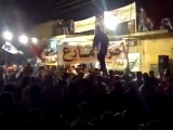 فري برس   مدينة مارع ريف حلب  مظاهرات الخميس 15 12 2011