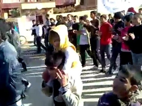 فري برس أحرار مدينة الدرباسية في جمعة الجامعة العربية تقتلنا 16 12 2011 ج3