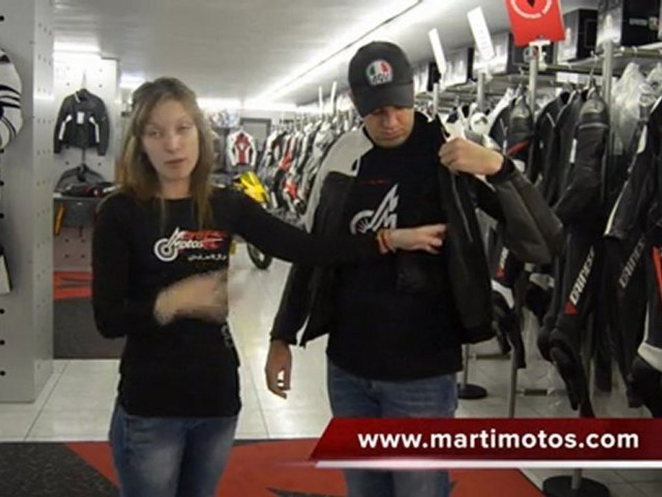 DAINESE G. Rebel pelle FRANÇAIS MARTIMOTOS